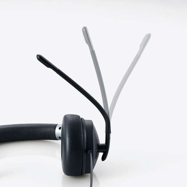 ELECOM HS-HP101UNCBK (両耳USBヘッドセット) – e☆イヤホン