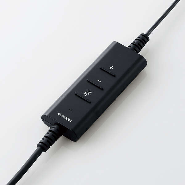 HS-HP101UNCBK (両耳USBヘッドセット)