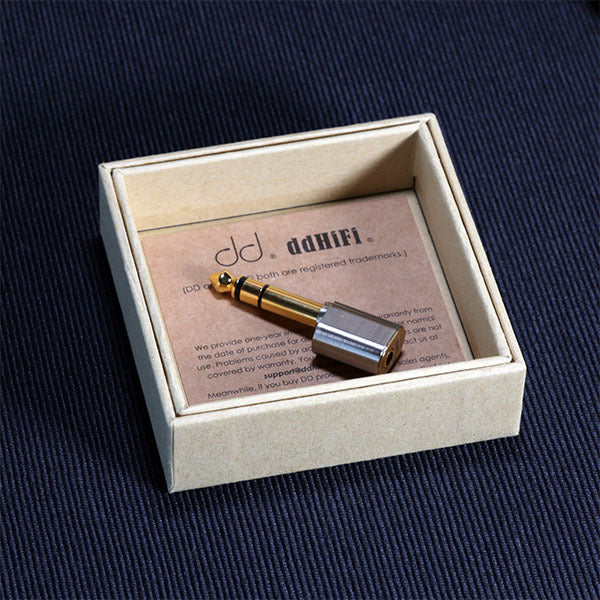 DJ65A 3.5mm to 6.35mmアダプター