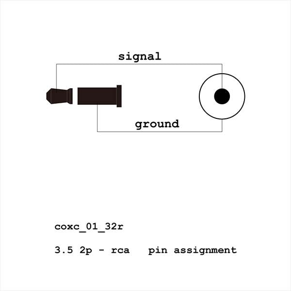 3.5mm - RCA 同軸デジタルケーブ