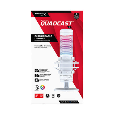 HyperX Quadcast S USBコンデンサーゲーミングマイク