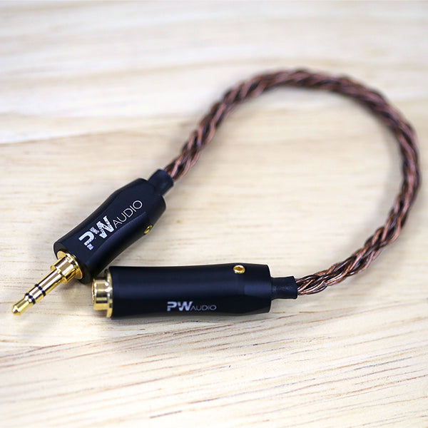 PW AUDIO 4.4mm F to 3.5mm M with initial cable – e☆イヤホン