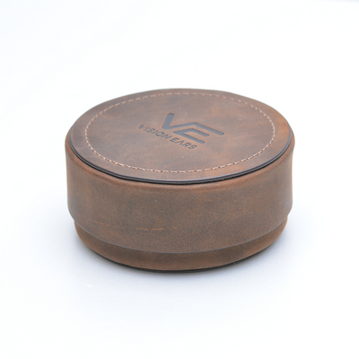 VE leather case (round)