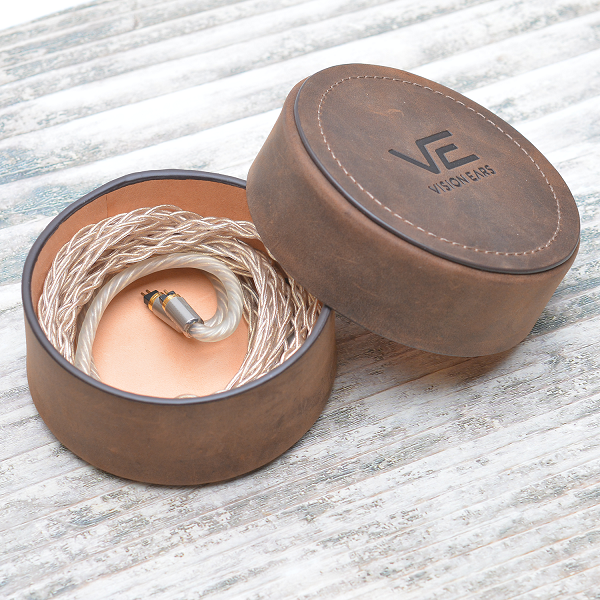 VE leather case (round)