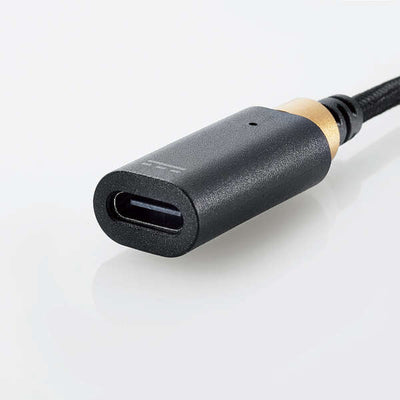 給電付き Type-C-3.5mm変換ケーブル (DAC搭載/高耐久)