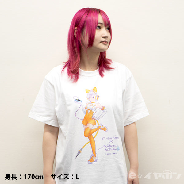 【完売品】e-earphone × 桂正和コラボTシャツ e☆イヤホン 【15周年】Tシャツ e☆イヤホン×桂正和【A】