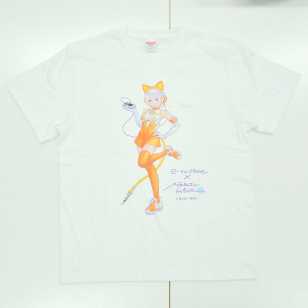 e☆イヤホン 【15周年】Tシャツ e☆イヤホン×桂正和【B】