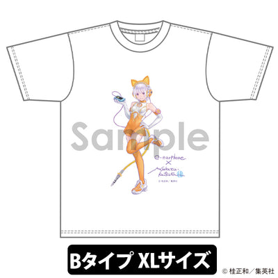 【15周年】Tシャツ e☆イヤホン×桂正和【B】