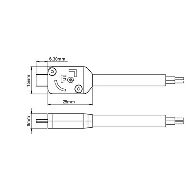Ferrum Cable microUSB 100cm 【FER-CA-MCB】