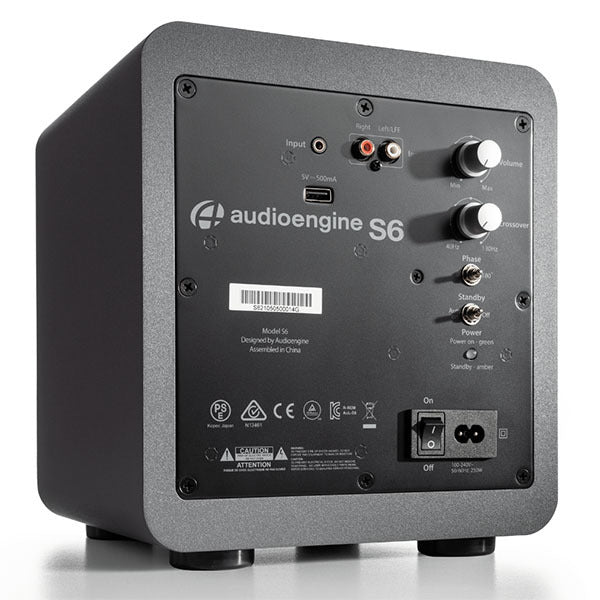 Audioengine S6 パワードサブウーファー – e☆イヤホン