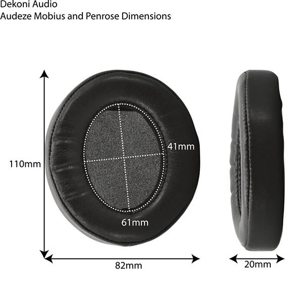 AUDEZE MOBIUS & PENROSE用 イヤーパッド