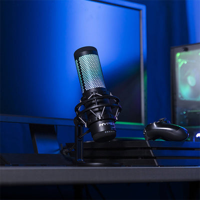 HyperX Quadcast S USBコンデンサーゲーミングマイク