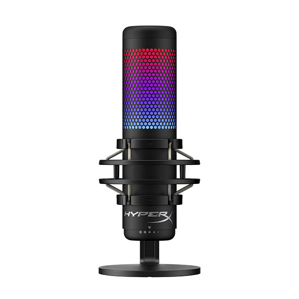 Kingston HyperX Quadcast S USBコンデンサーゲーミングマイク – e