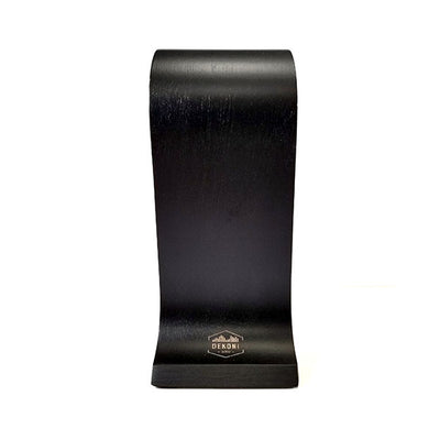 OMEGA 木製ヘッドホンスタンド 【OMEGA-BLK】