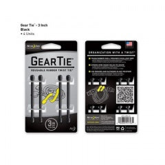 GEAR TIE 3ｲﾝﾁ 7.6cm（４本入り）