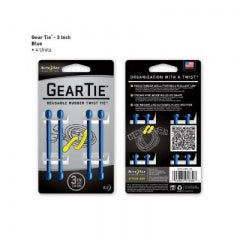 GEAR TIE 3ｲﾝﾁ 7.6cm（４本入り）