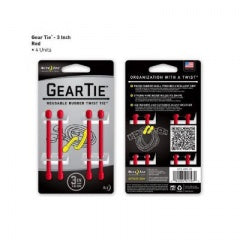 GEAR TIE 3ｲﾝﾁ 7.6cm（４本入り）
