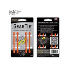 GEAR TIE 3ｲﾝﾁ 7.6cm（４本入り）