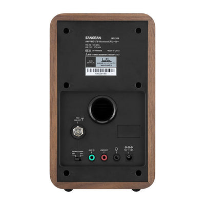 WR-304 FM/AM・Bluetooth対応 ウッドキャビネット製スピーカー