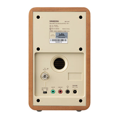WR-304 FM/AM・Bluetooth対応 ウッドキャビネット製スピーカー