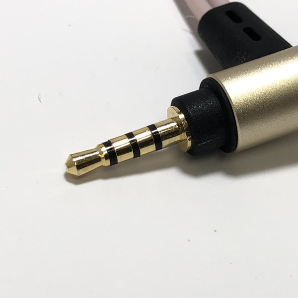 【中古】02シリーズ 2.5 4極プラグ-MMCX(L/R) 桃色 【iect_02_bl2m_momo_120】【日本橋】