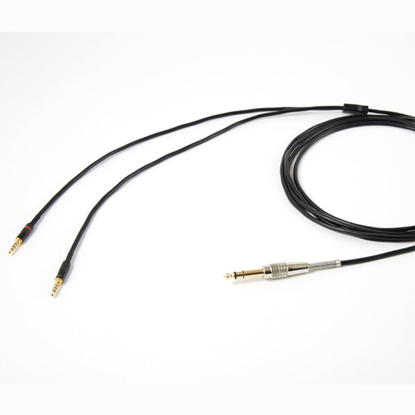 L/R ステレオミニ to TRSフォン(6.3φ/3.5mm) 3m【REP-12】
