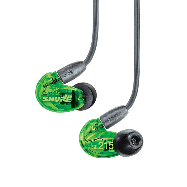 SHURE SE215SPE-GN-A イヤホン グリーン 限定　美品 SHURE SE215 Special Edition グリーン 【SE215SPE-GN-A】 – e☆イヤホン