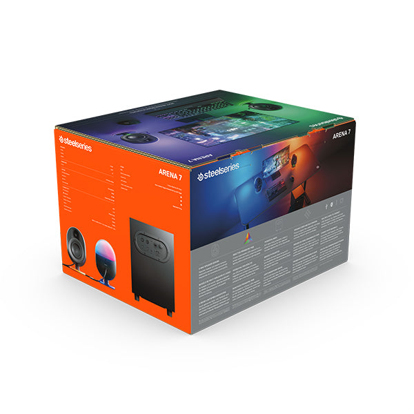 【値下げ中】SteelSeries Arena 7 - JP Amazon.co.jp: SteelSeries Steeiseries ゲーミングスピーカー