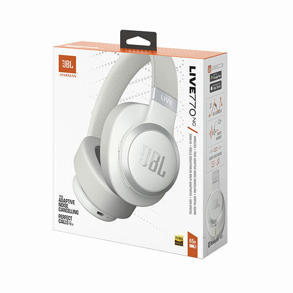 【極美品】JBL LIVE770NC ホワイト 動作確認済 付属品完備 箱あり JBL LIVE770NC – e☆イヤホン