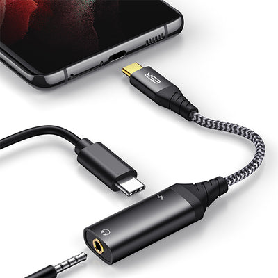 2-in-1 USB-C PD Headphone Jack Adapter