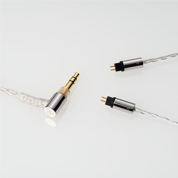 final シルバーコートケーブル 2m final ソフトシルバーコートケーブル 2Pin – e☆イヤホン
