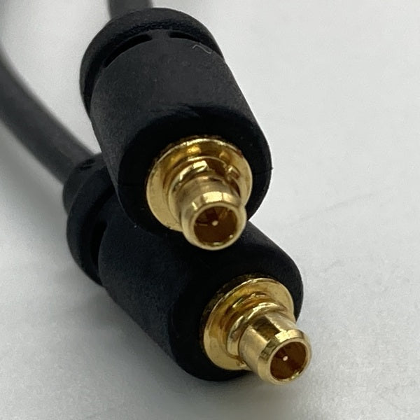 【中古】2.5mm4極プラグ-MMCX(L/R)イヤホンケーブル 1.2m ブラックライン【iect_01_bl2m_b_120】【秋葉原】