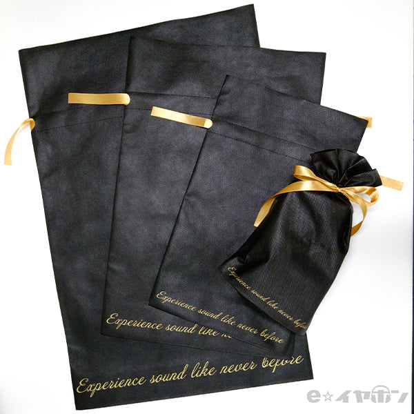 有料ギフトラッピング BLACK 「不織布+タグセット」