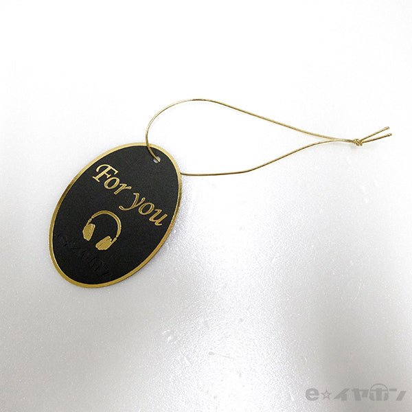 有料ギフトラッピング BLACK 「不織布+タグセット」