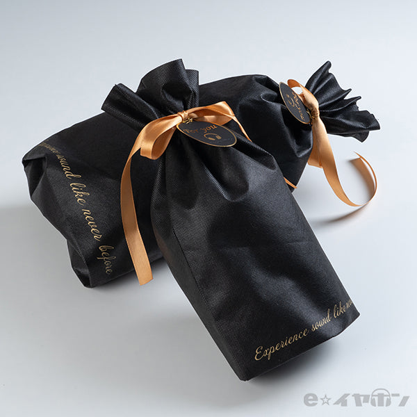 有料ギフトラッピング BLACK 「不織布+タグセット」