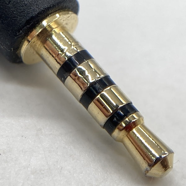 【中古】2.5mm4極プラグ-MMCX(L/R)イヤホンケーブル 1.2m ブラックライン【iect_01_bl2m_b_120】【日本橋】