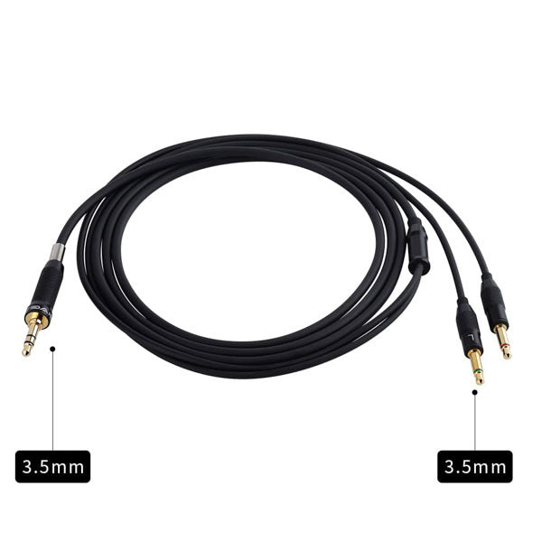 Luan用ヘッドホンケーブル 3.5mm【SIV-LUAN-3.5-3.5mm2極(L/R)】