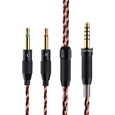 SV023用ヘッドホンケーブル 4.4mm【SIV-SV023-4.4BAL-6N-3.5mm2極(L/R)】