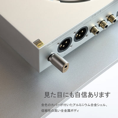 DJ65A(AL) 3.5mm to 6.35mmアダプター