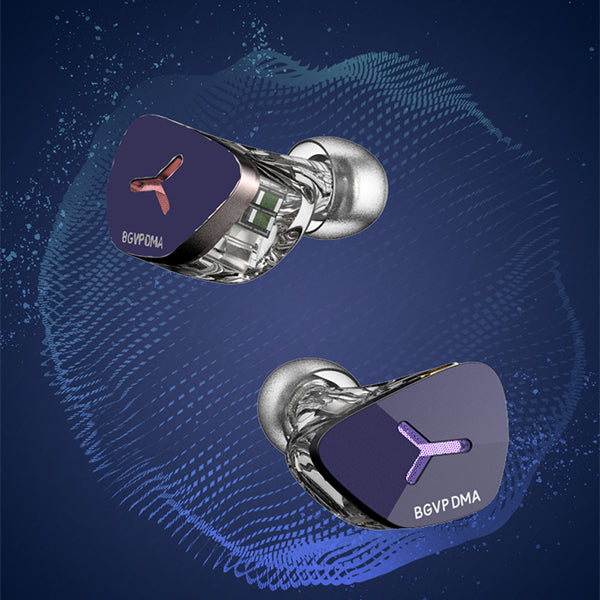 BGVP DMA 1DD + 2BA + 2BCD Hybrid Bone Conduction In-Ear