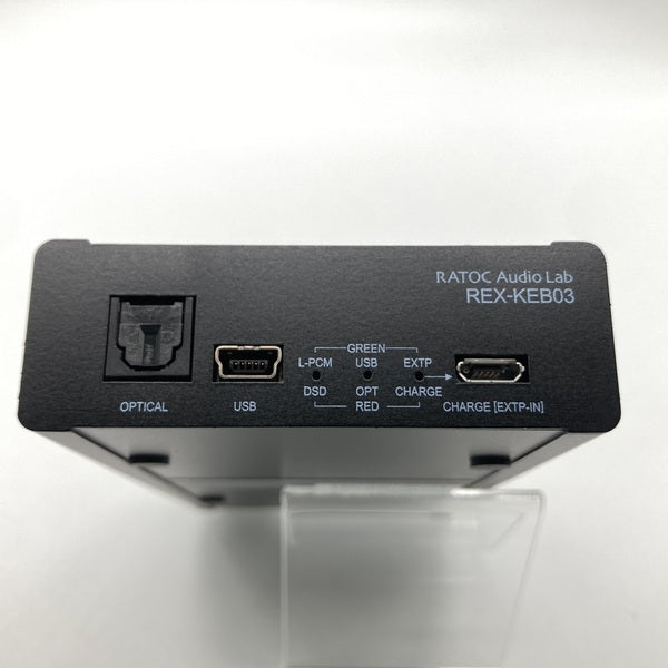 【中古】REX-KEB03 DSD対応DAC内蔵フルバランスポータブルヘッドホンアンプ【秋葉原】