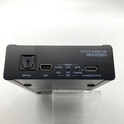 【中古】REX-KEB03 DSD対応DAC内蔵フルバランスポータブルヘッドホンアンプ【秋葉原】