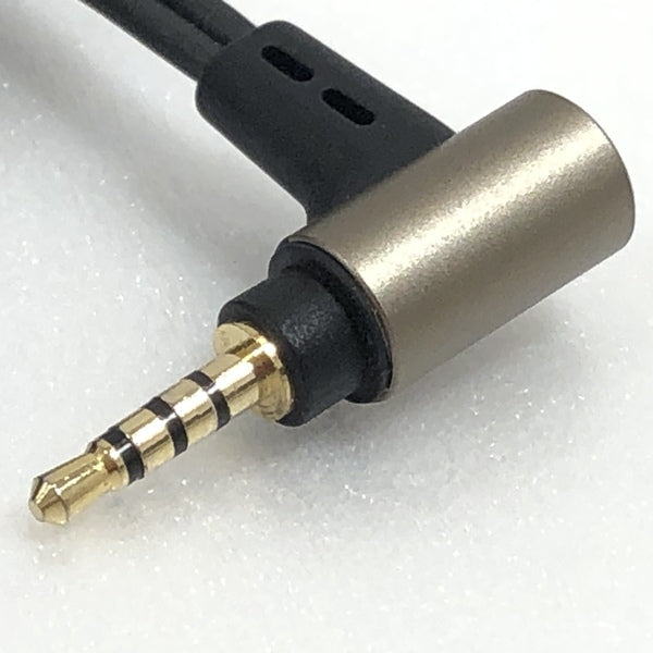 【中古】2.5mm4極プラグ-MMCX(L/R)イヤホンケーブル 1.2m ブラックライン【iect_01_bl2m_b_120】【日本橋】