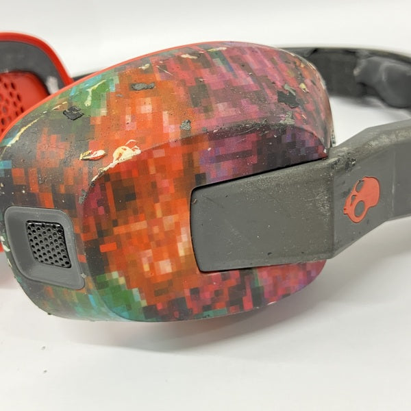 【中古】Crusher GrannyFloral/DarkGray/Red JGSCGY-131(イヤーパッド欠品)
