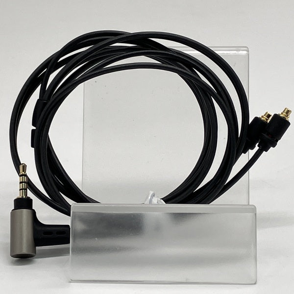 【中古】2.5mm4極プラグ-MMCX(L/R)イヤホンケーブル 1.2m ブラックライン【iect_01_bl2m_b_120】【仙台】