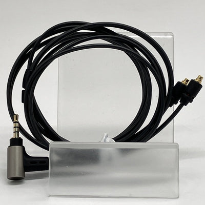 【中古】2.5mm4極プラグ-MMCX(L/R)イヤホンケーブル 1.2m ブラックライン【iect_01_bl2m_b_120】【仙台】