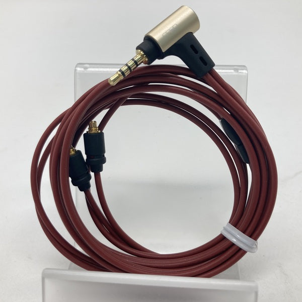 【中古】2.5mm4極プラグ-MMCX(L/R)イヤホンケーブル 1.2m【iect_03_bl2m_120】【仙台】