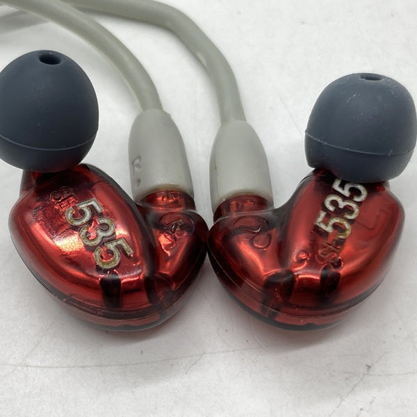Amazon.co.jp: SHURE シュア SE535LTD-A イヤホン 有線 レッド