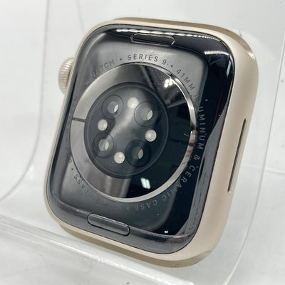 【中古】Apple Watch Series9 （41mm GPS）アルミニウム スターライト【秋葉原】