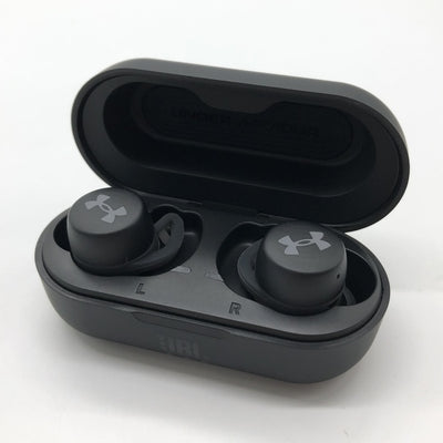 【中古】UA TRUE WIRELESS STREAK ブラック【UAJBLSTREAKBLK】【日本橋】